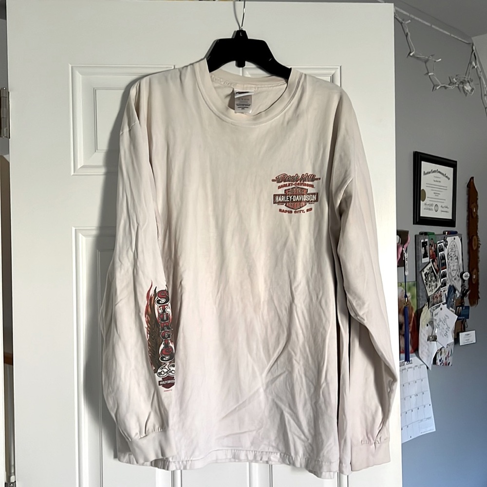 Harley Davidson Men’s XXL long sleeve Sturgis 2008 (68th)